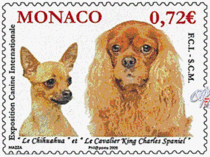 hondenshow-monaco-2009-postzegel
