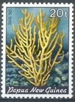12-postzegel-koraal-papoea-nieuw-guinea-1982