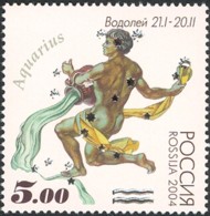 4 postzegel Waterman Rusland 2004
