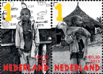 NVPH 3107e en NVPH 3107f - Kinderzegels 2013