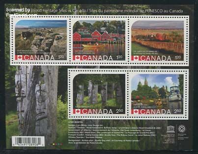 Wereld Erfgoed postzegels