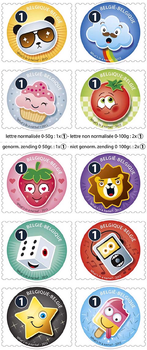 Postzegels België 2015 Smoeltjes 26 Januari