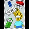 lego postzegel