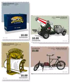 postzegels Denemarken 2015 Deense uitvindingen