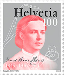 Marie Heim-Vögtlin postzegel