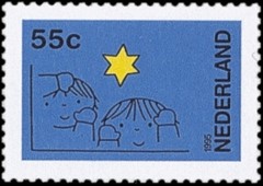 NVPH 1662 - Decemberzegel 1995