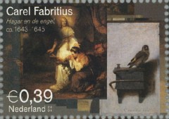 NVPH 2289 - Carel Fabritius - Hagar en de engel ca 1643-1645