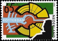 NVPH 1449 - Rotterdam - De stad als podium