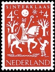 NVPH 759 - Kinderzegel 1961 - Sinterklaas