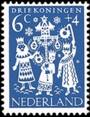 NVPH 760 - Kinderzegel 1961 - Driekoningen
