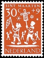 NVPH 763 - Kinderzegel 1961 - Sint-Maarten