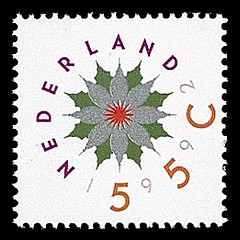NVPH 1542 - Decemberzegel 1992