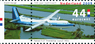 NVPH 2676 - Fokker F-27 Friendship