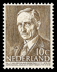 NVPH 493 - Zomerzegel - Mr. J.F. van Royen