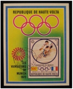 Olympische Spelen 1972 - Opper-Volta (velletje)