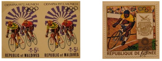 Olympische Spelen 1972 - Republiek der Maldiven - Republiek Guinee