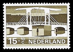 NVPH 902 - Zomerzegel - Magere Brug Amsterdam