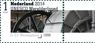 NVPH 3214 - Unesco Werelderfgoed - Woudagemaal