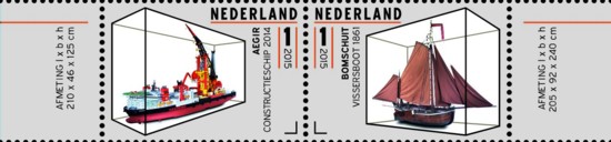 Vel scheepsmodellen van het Maritiem Museum Rotterdam (1)
