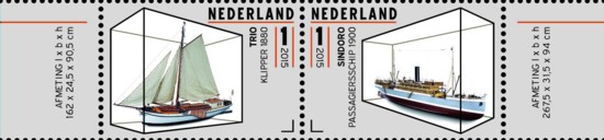 Vel scheepsmodellen van het Maritiem Museum Rotterdam (2)