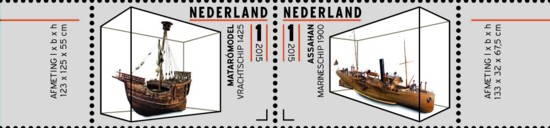 Vel scheepsmodellen van het Maritiem Museum Rotterdam (4)