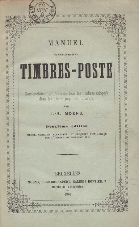 Moens june 1862