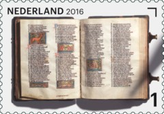 Jaar van het Boek postzegel 10