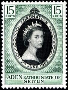 Kroning koningin Elizabeth II in 1953