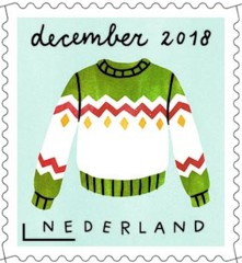 Decemberzegel 2018 - kersttrui