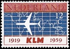 NVPH 729 - 40 jaar K.L.M.