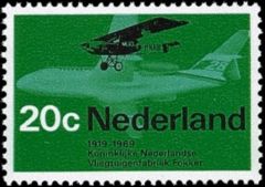 NVPH 910 - Fokker F 2 en F28