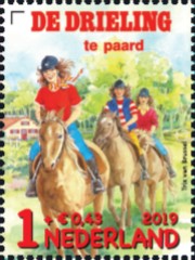 Kinderpostzegel 2019 - De Drieling