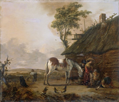 Het bonte paard, Jan Wouwerman (1629-1666)
