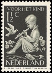 NVPH 313 - Kinderzegel 1938