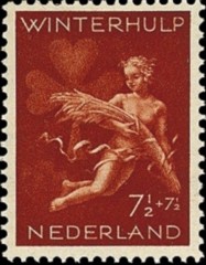 NVPH 426 - Winterhulp Volksdienstzegel
