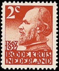 NVPH 203 - Rode Kruiszegel 1927
