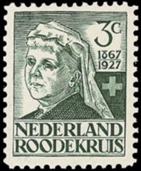 NVPH 204 - Rode Kruiszegel 1927