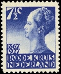 NVPH 206 - Rode Kruiszegel 1927