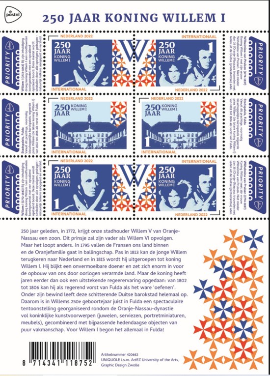 250 jaar koning Willem 