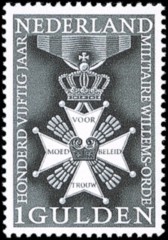 NVPH 839 -150 jaar Militaire Willemsorde