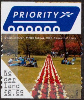 NVPH 2405 - 5 voor Europa - Keukenhof