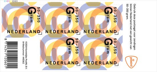 Vel G-postzegels