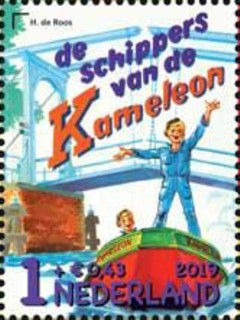 NVPH 3790 - Kinderpostzegel 2019 - de schippers van de Kameleon